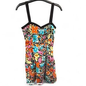 Vintage - Spencer Jeremy - 4 - Multicolor Sweetheart Floral Aline Dress